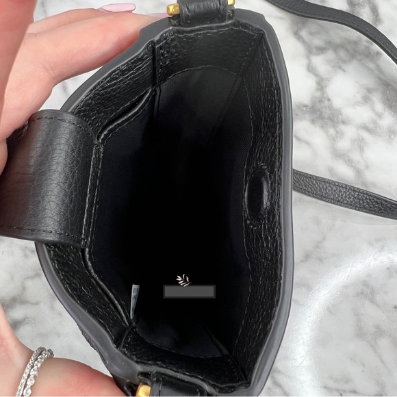 Tory Burch Britten Phone Crossbody In Black - Picture 7 of 8